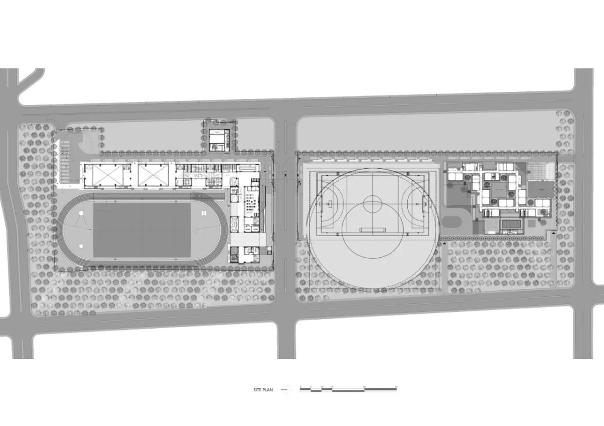 BIM建筑|Shiv Nadar 学校 / Stephane Paumier Architects