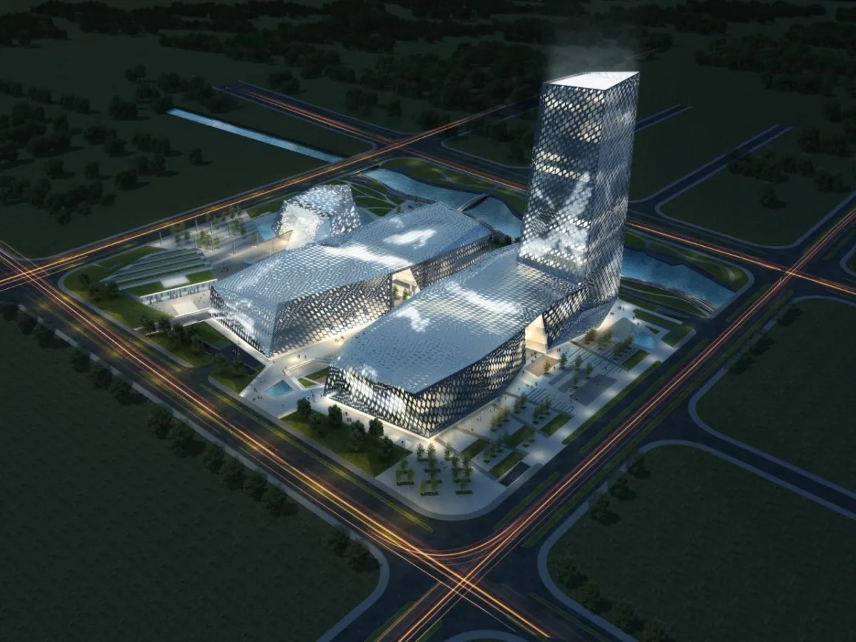 BIM建筑|山东省会文化艺术中心三馆 / 法国AS建筑工作室