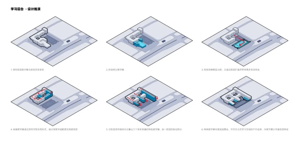 BIM建筑|学习层台—深圳福强小学 / 众建筑
