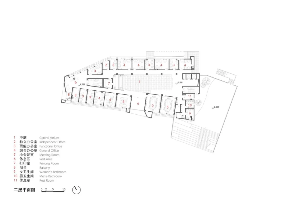 BIM建筑|磁器口服务中心 / 重庆悦集建筑设计