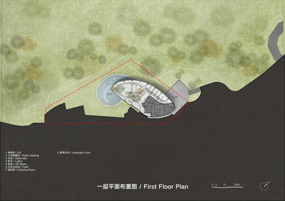 BIM建筑|龙泉山镜高空平台 / BUZZ建筑事务所