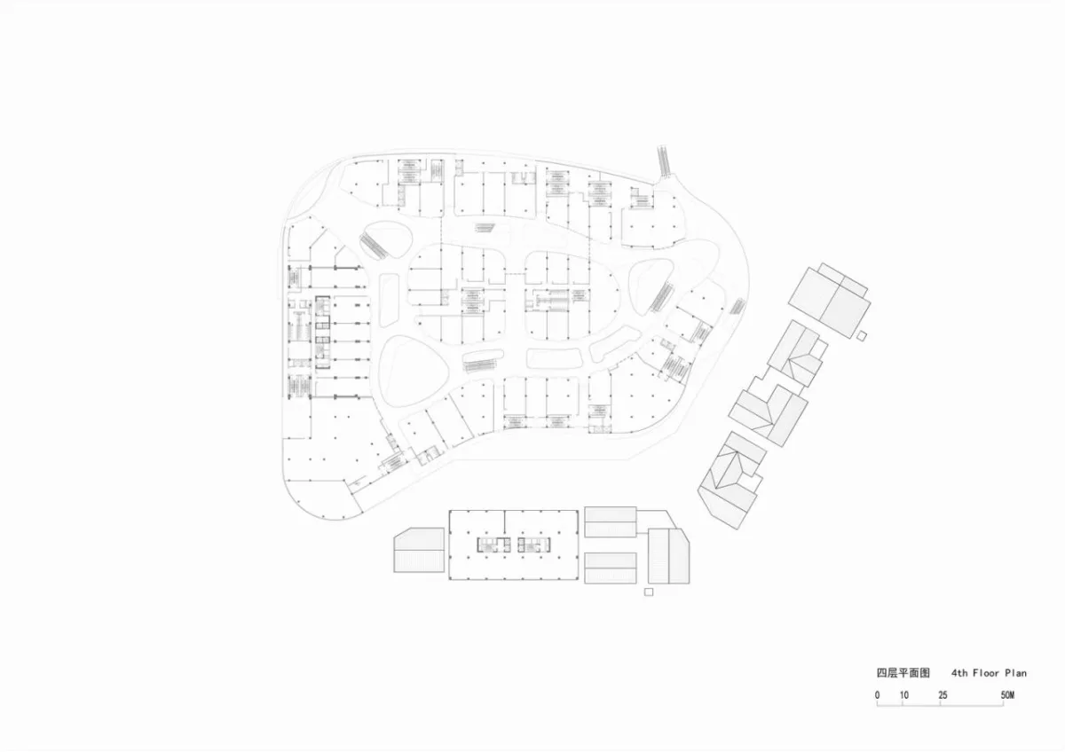 BIM建筑|山水之城·泰汶城市广场 / 简和建筑