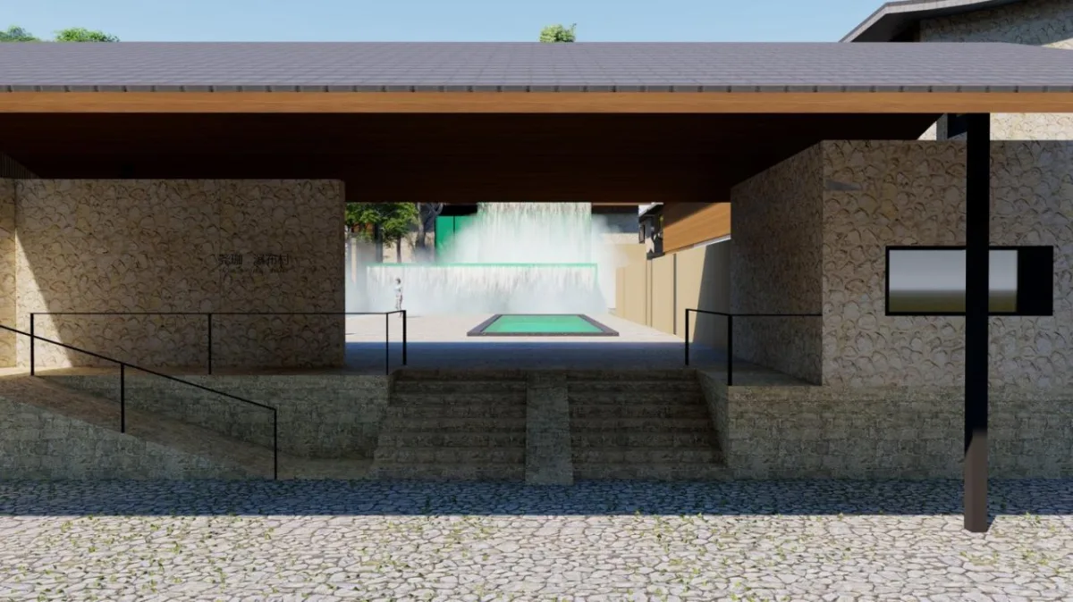 BIM建筑|瀑布下的诗意栖居:尧珈•瀑布村 /上海尧舜建筑设计有限公司