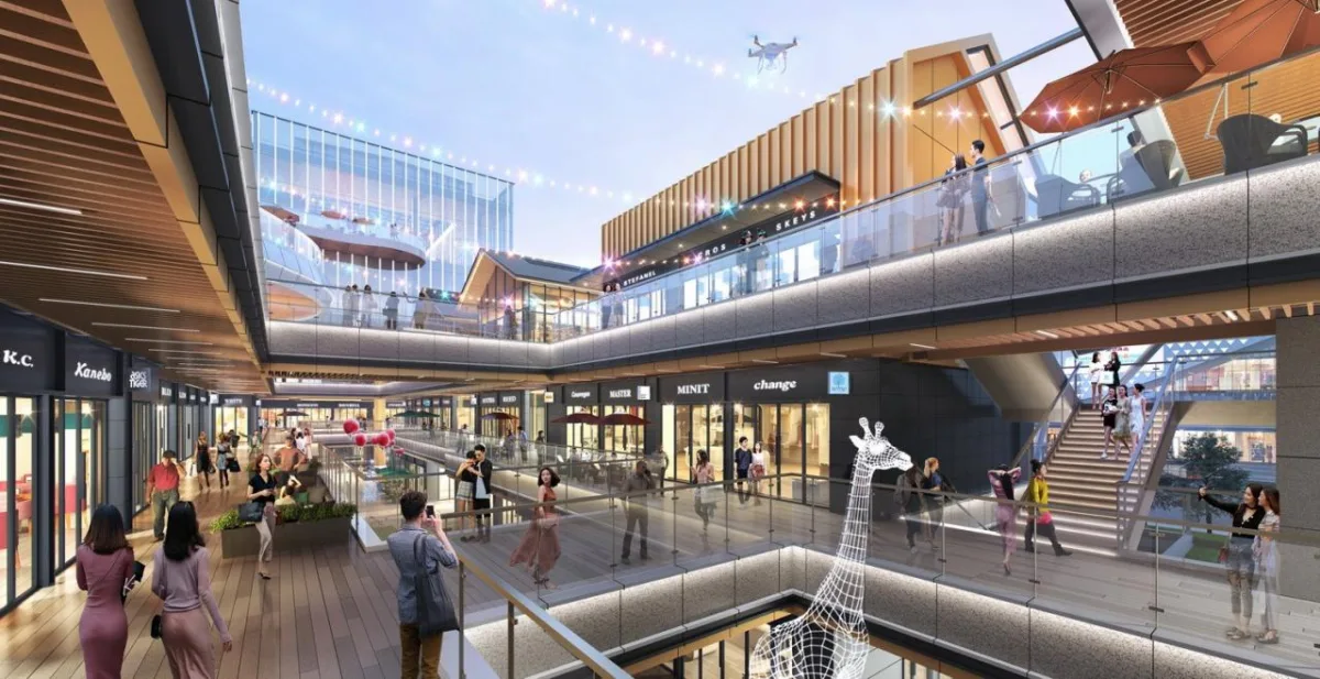 BIM建筑|山水之城·泰汶城市广场 / 简和建筑