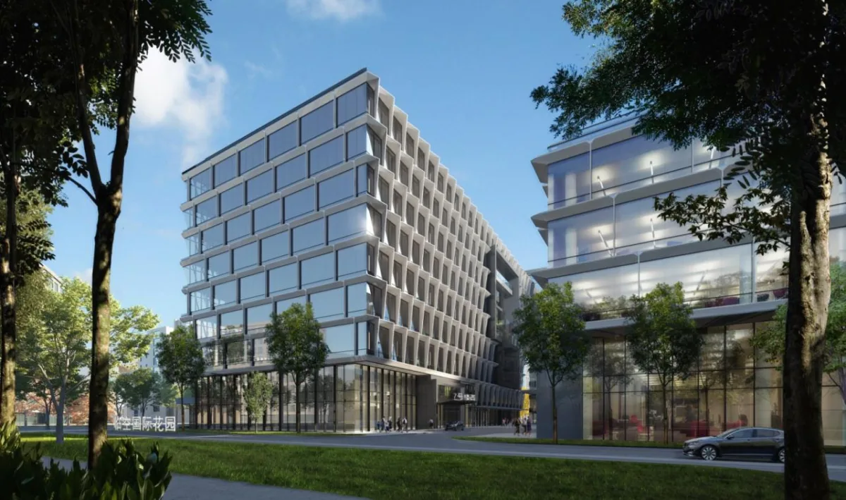 BIM建筑|律动绿洲，超越凝固时刻：临空超大型围合式建筑 / BAU建筑与城市设计事务所