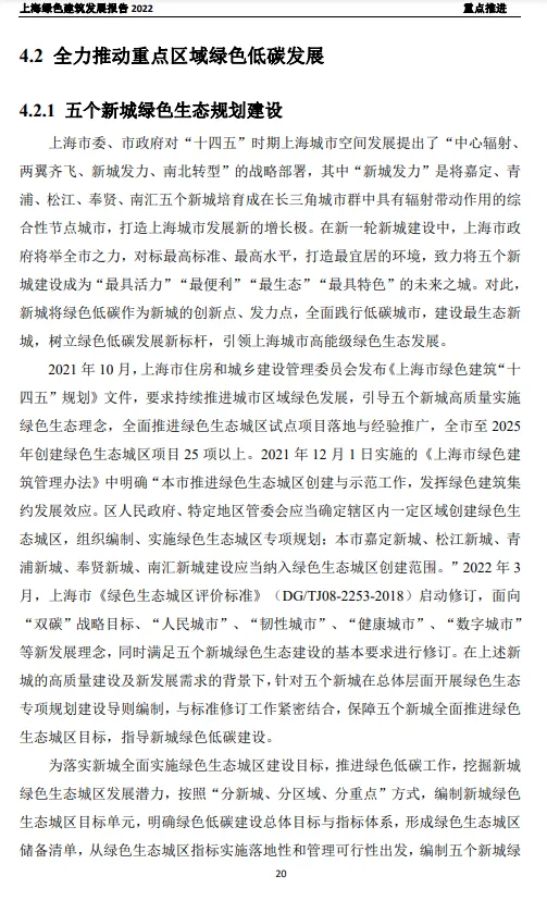 装配式政策|关于发布《上海绿色建筑发展报告（2022）》的通知