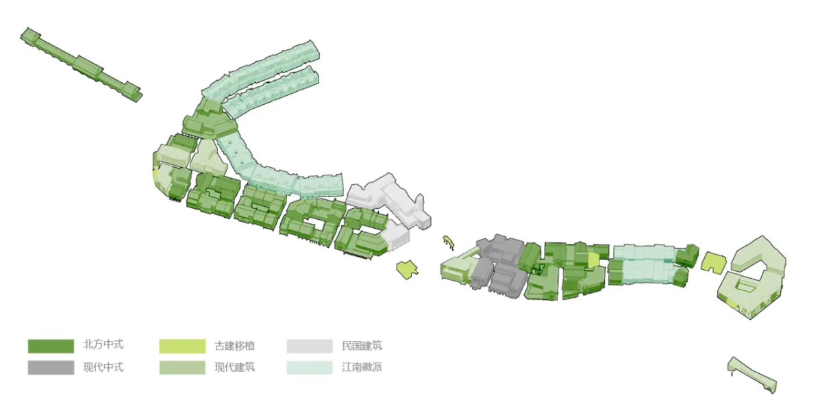 BIM建筑|古韵与新生，空间与群像：阜阳罍街 / 柏涛建筑