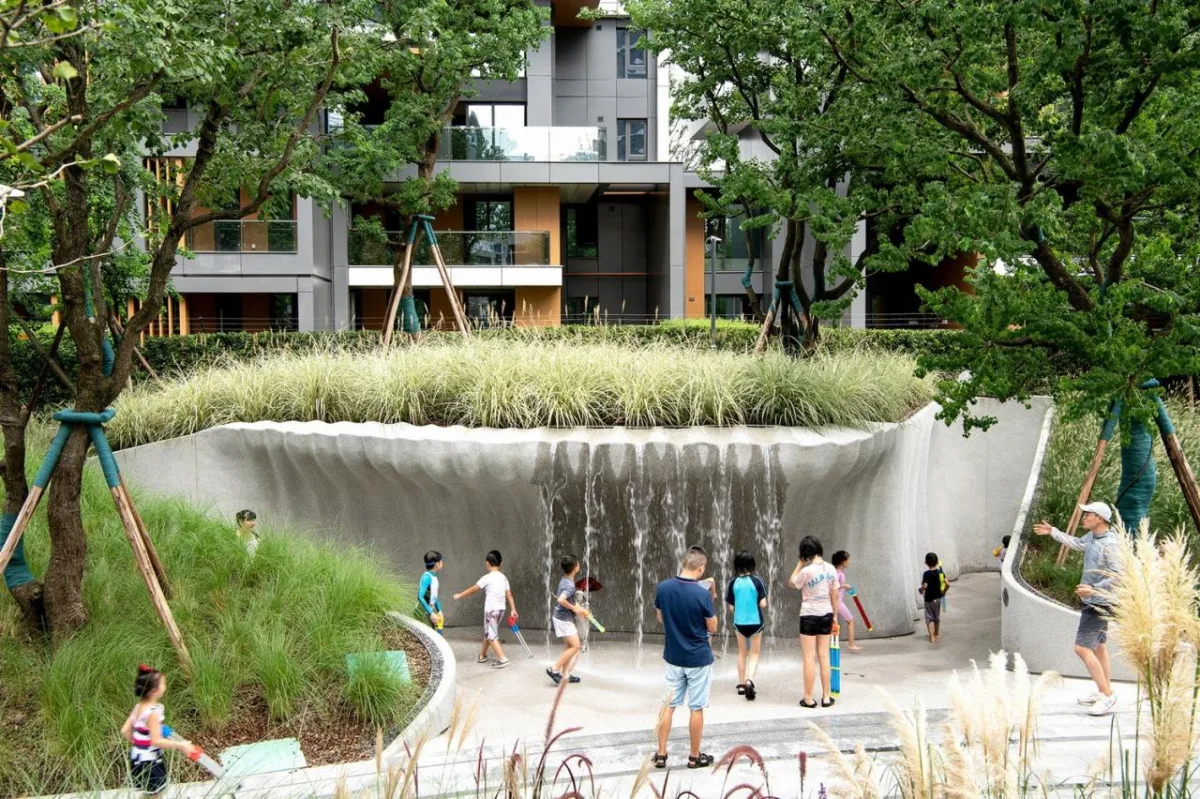 BIM建筑|景观设计：麓湖水线公园 / Lab D+H
