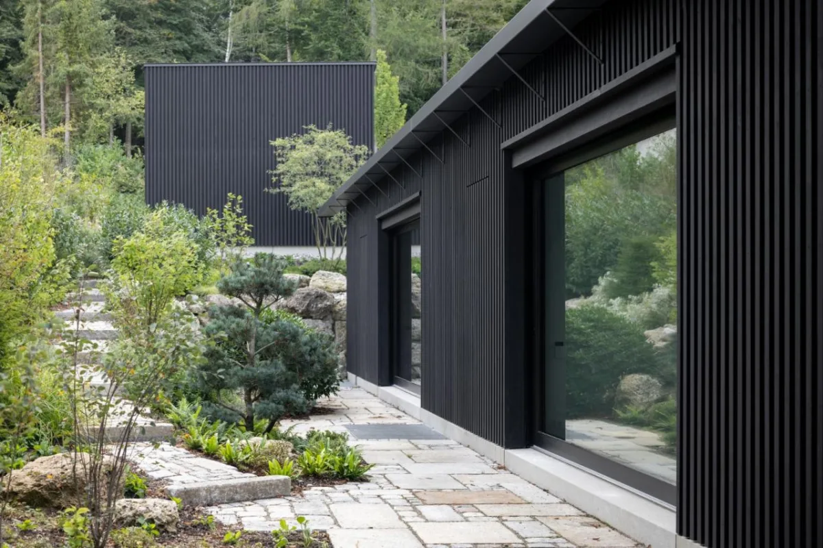 BIM建筑|木质立方体，湖边木屋 / Appels Architekten
