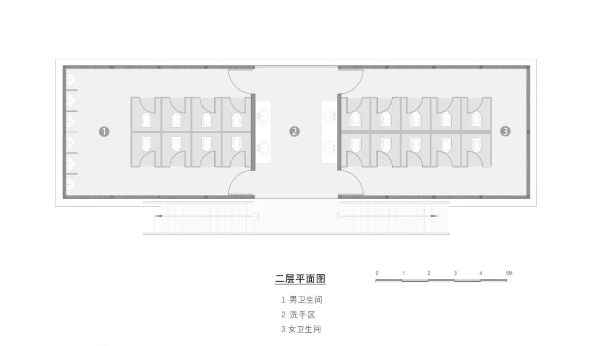 BIM建筑|面朝花海的棕厕 / 在行建筑