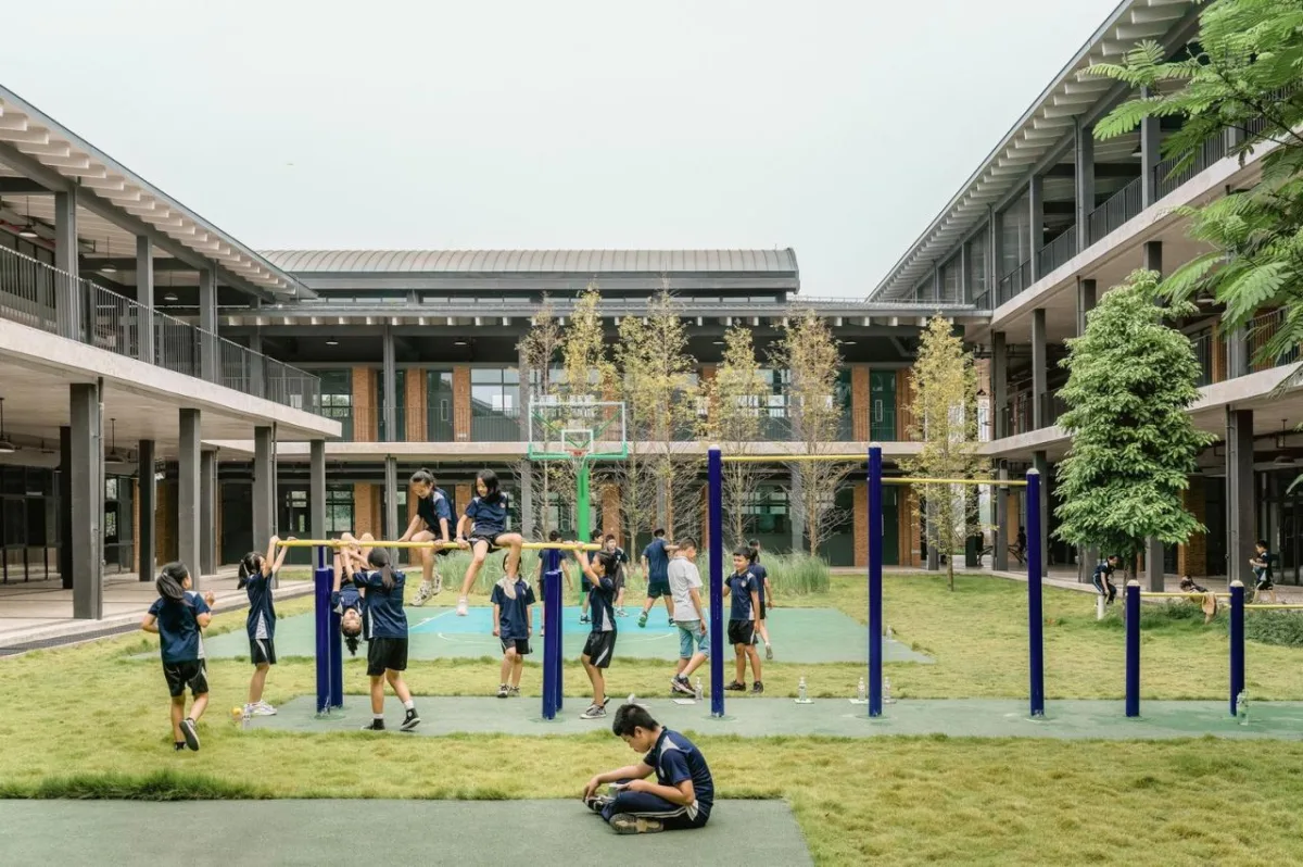 BIM建筑|乐知学校 / 大料建筑