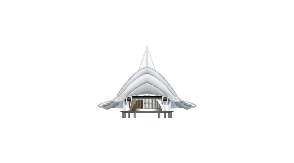 BIM建筑|勐巴拉可见泽栖帐篷酒店 / 捷仕建筑规划设计