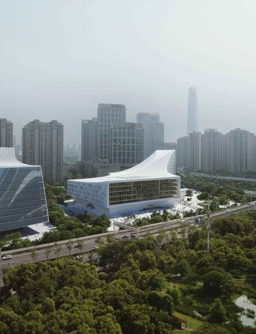 BIM建筑|MVRDV公布武汉图书馆“阶梯式图书平台”