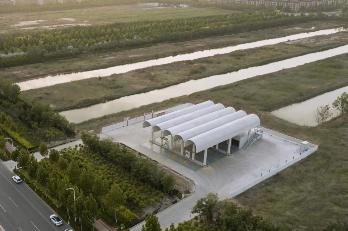 BIM建筑|哈鹿加油站 / SITUATE上下四方建筑事务所