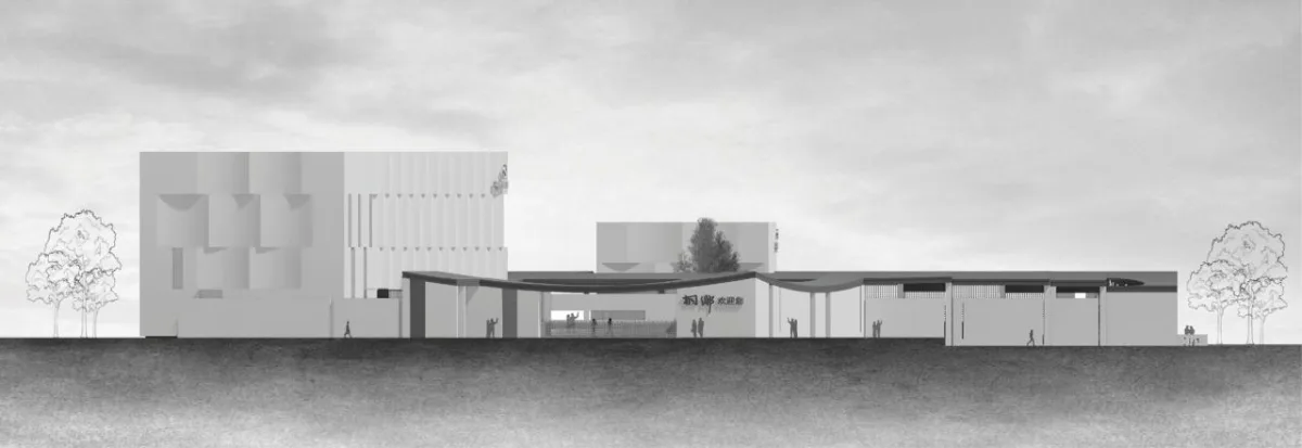 BIM建筑|桐乡市红色文化教育中心 / 清上造社