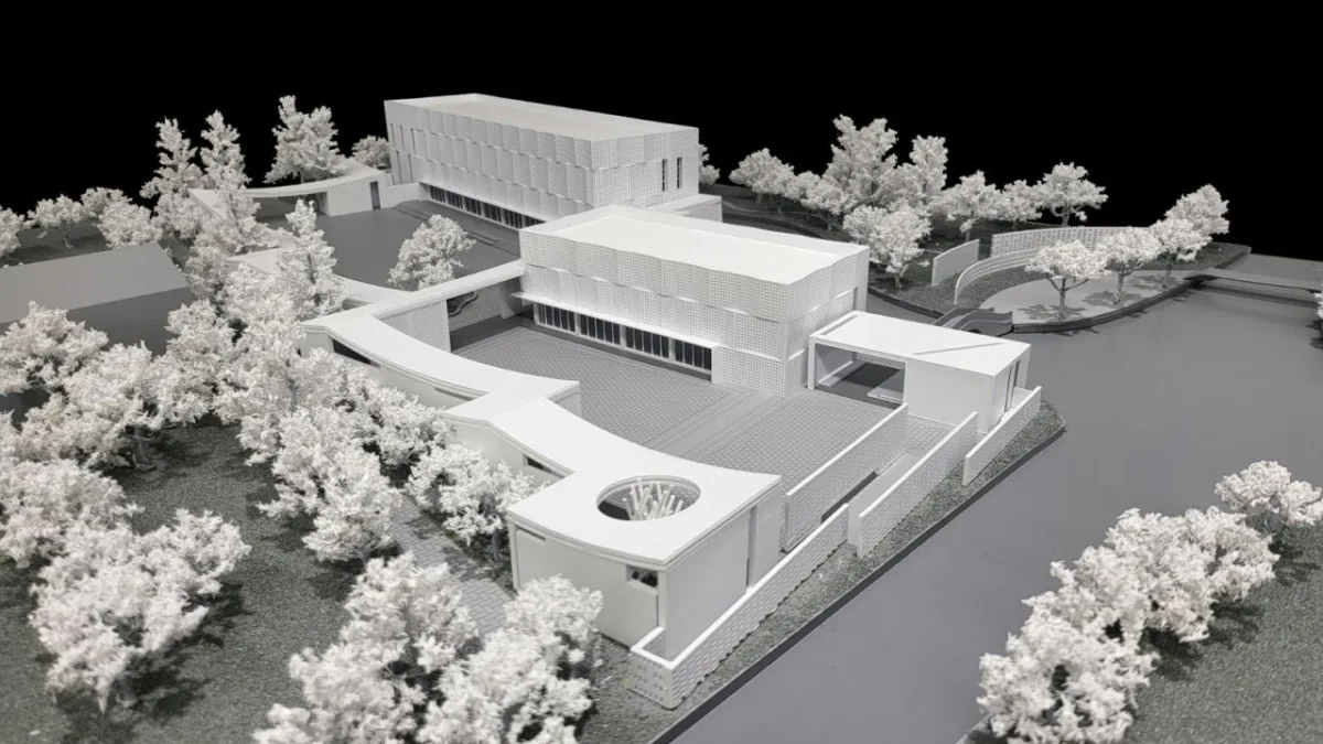 BIM建筑|桐乡市红色文化教育中心 / 清上造社