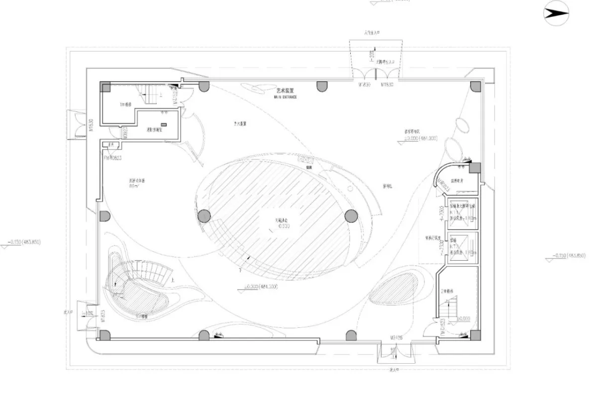 BIM建筑|成都天投国际社区当代艺术中心 / 上海境澜建筑设计有限公司