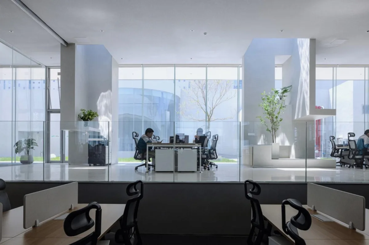 BIM建筑|蓝晶微生物 Bluepha BioFAB / 行之建筑