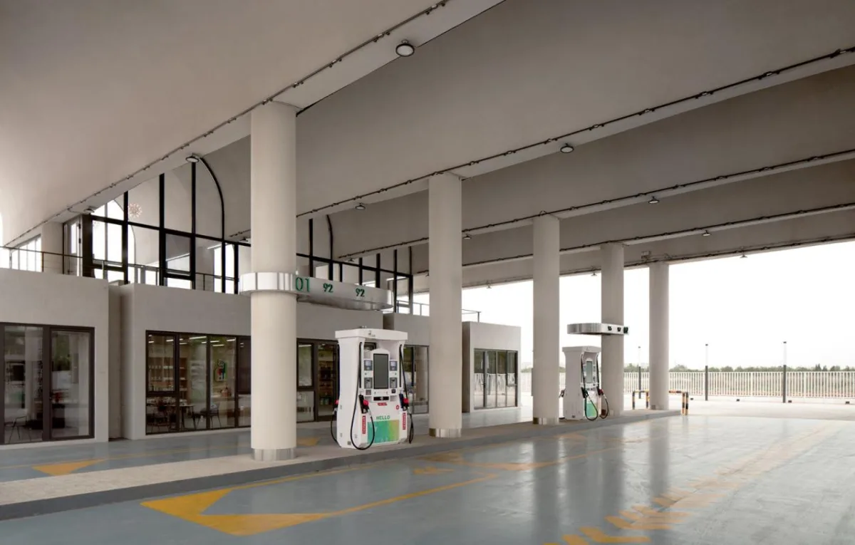BIM建筑|哈鹿加油站 / SITUATE上下四方建筑事务所
