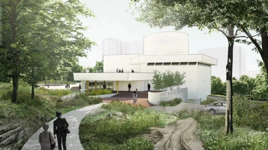 BIM建筑|DS+R工作室将修复赖特的剧院