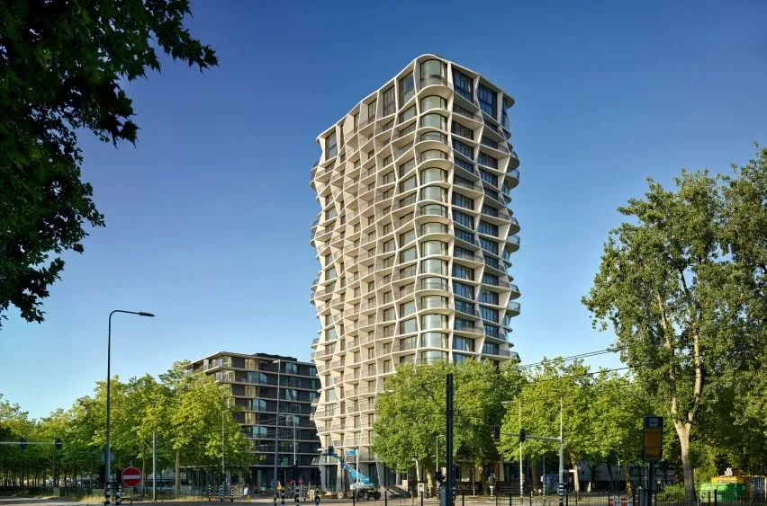 BIM建筑|冈工作室在阿姆斯特丹推出首个欧洲建筑