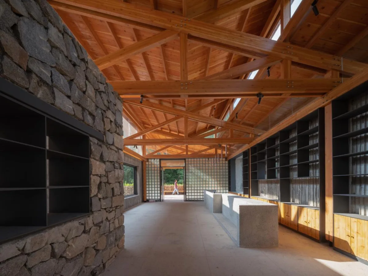 BIM建筑|留坝瓦窑沟多功能服务中心 / 尌林建筑设计事务所