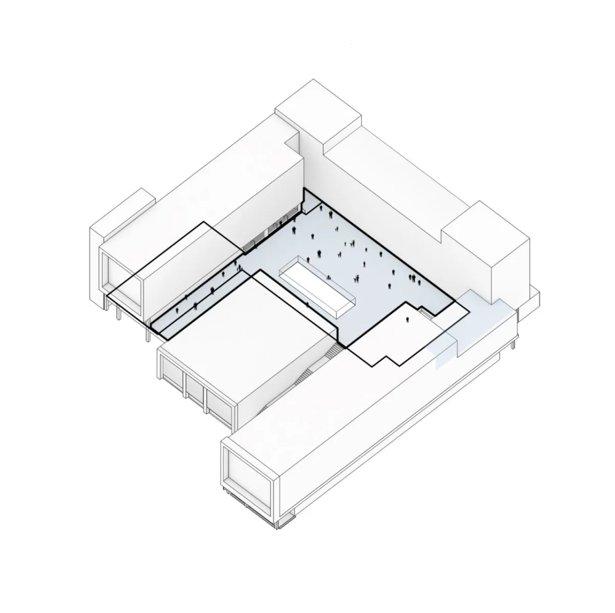 BIM建筑|县城里的新学校：送你一匹小马 / 上海立木建筑规划