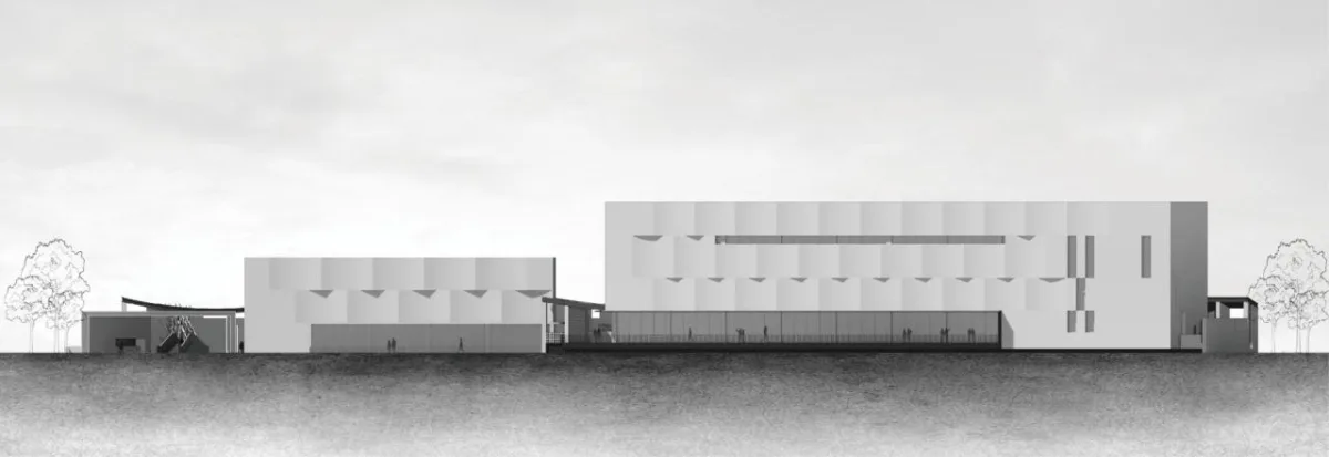 BIM建筑|桐乡市红色文化教育中心 / 清上造社