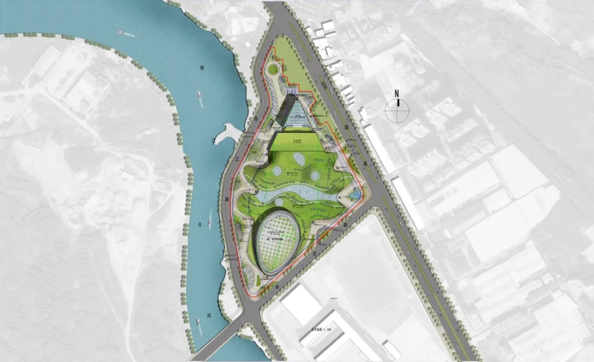 BIM建筑|广东梅州丰顺文体中心 / 深圳迈思建筑设计有限公司