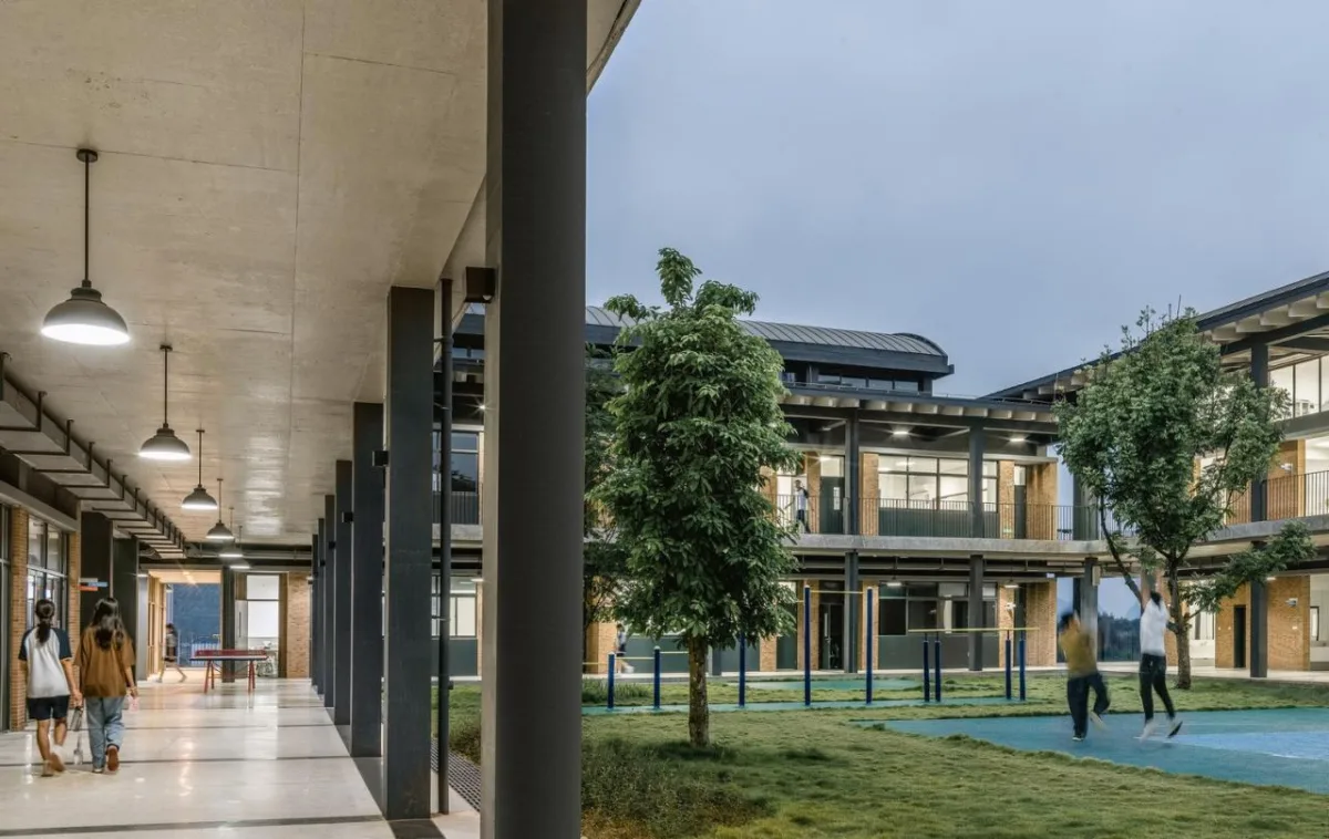 BIM建筑|乐知学校 / 大料建筑