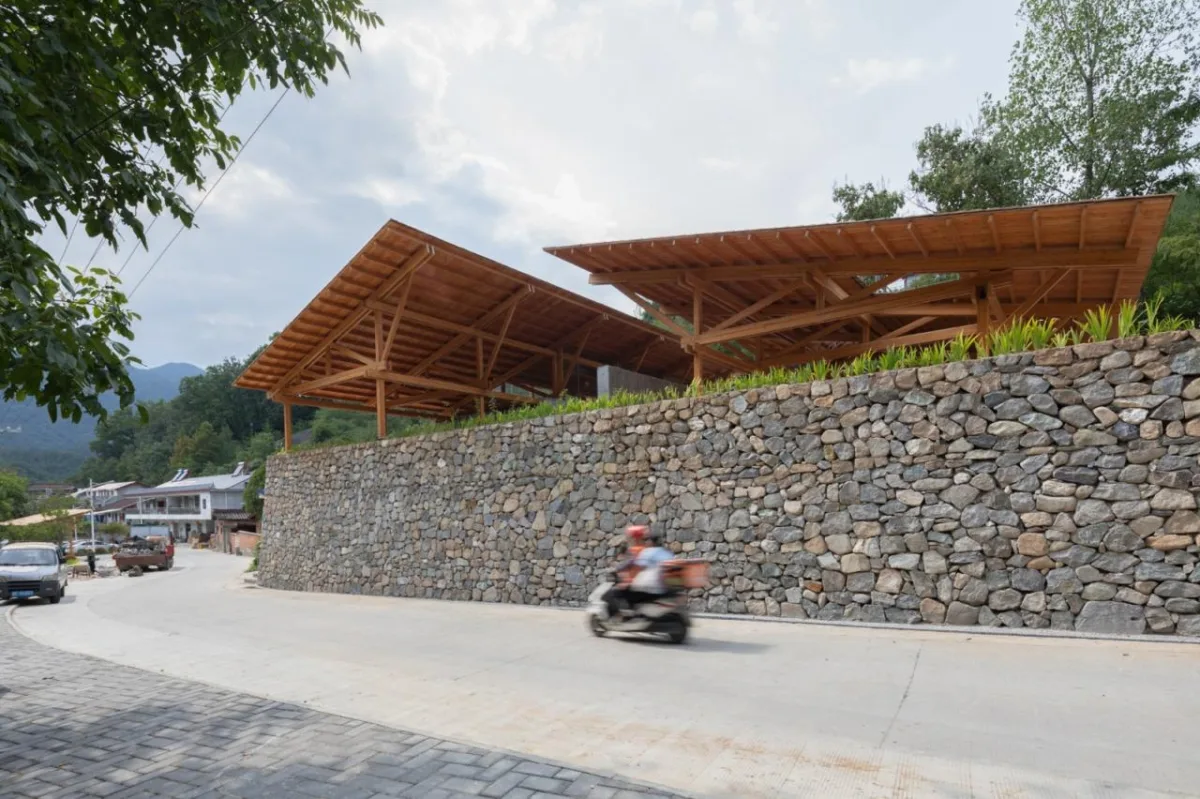 BIM建筑|留坝瓦窑沟多功能服务中心 / 尌林建筑设计事务所