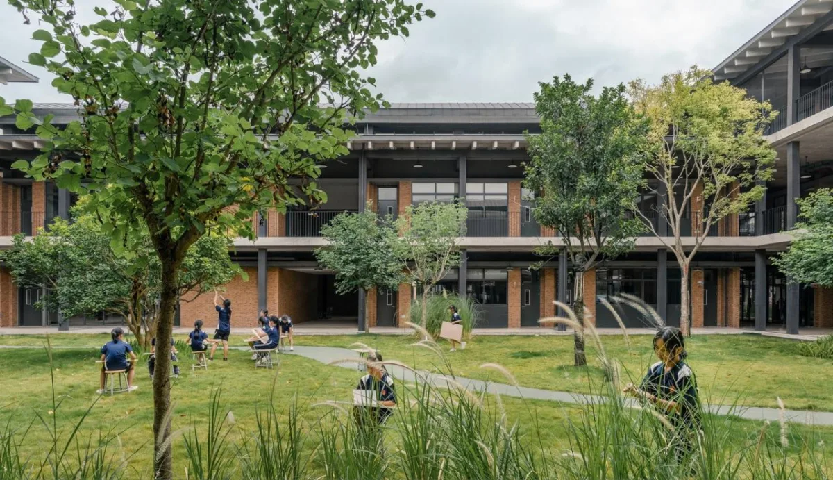 BIM建筑|乐知学校 / 大料建筑