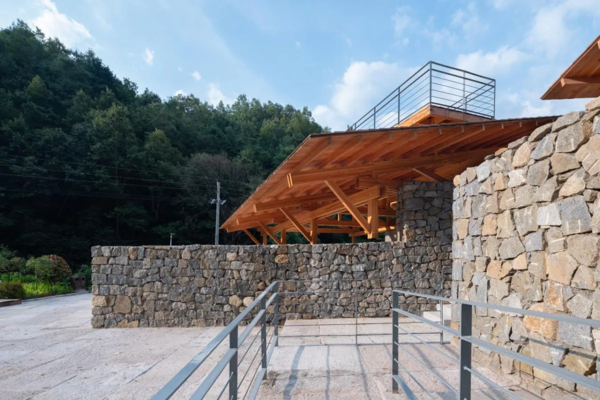 BIM建筑|留坝瓦窑沟多功能服务中心 / 尌林建筑设计事务所