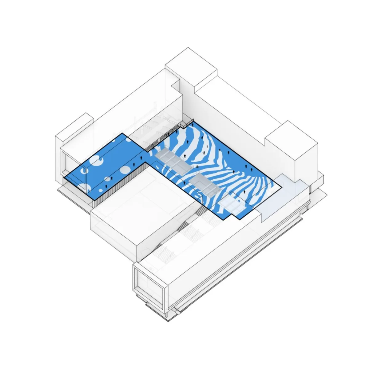 BIM建筑|县城里的新学校：送你一匹小马 / 上海立木建筑规划