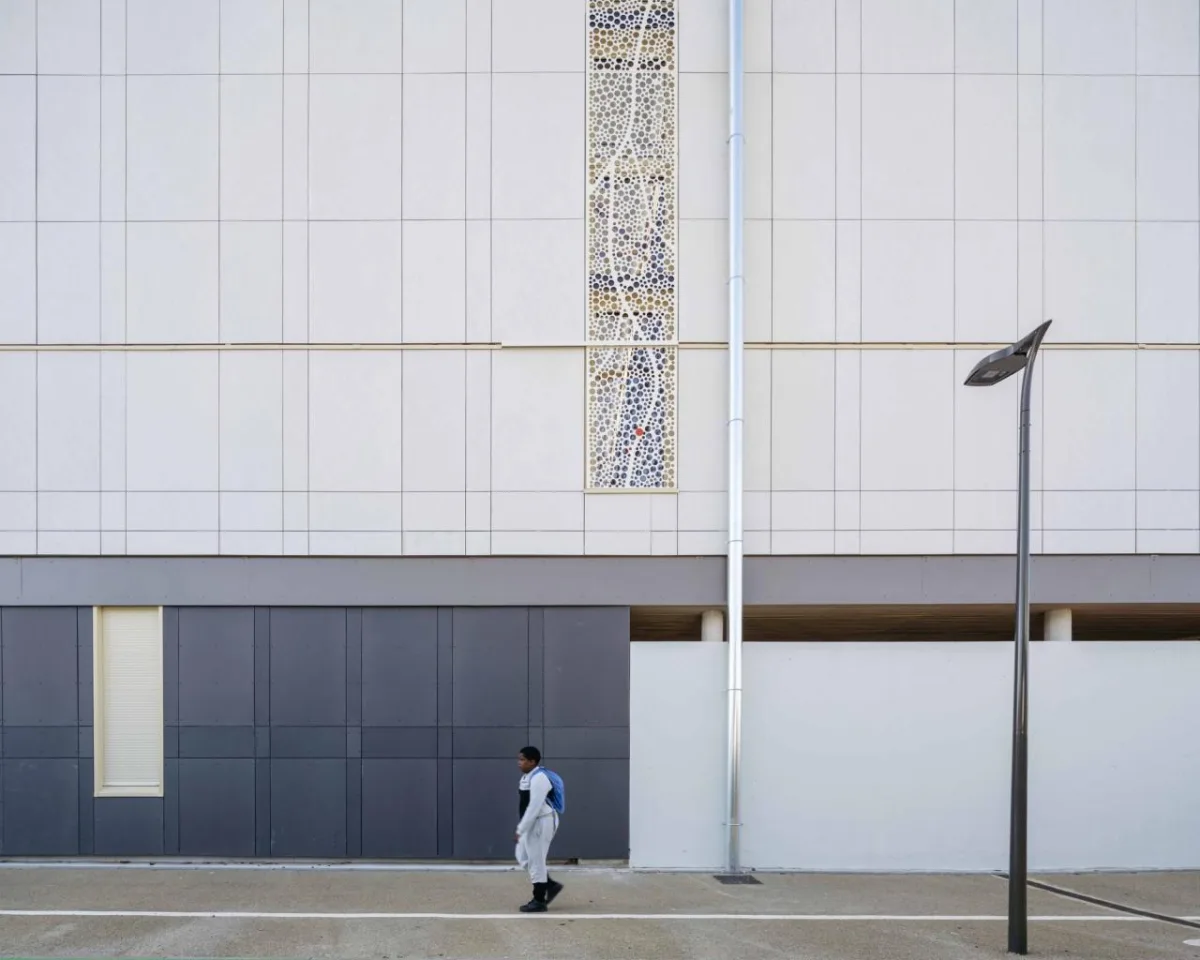BIM建筑|瓦伦顿 Samuel-Paty 中学 / Archipente