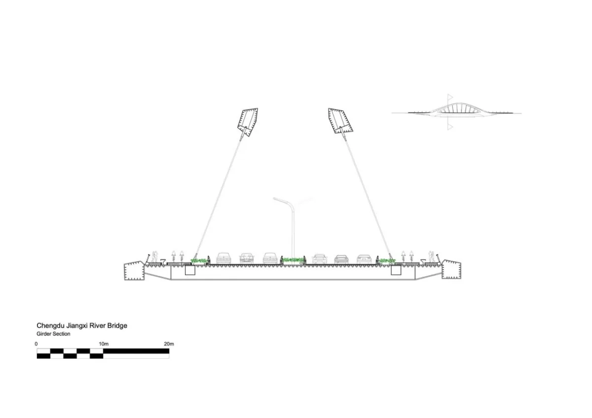 BIM建筑|绛溪河桥 / 扎哈哈迪德建筑事务所