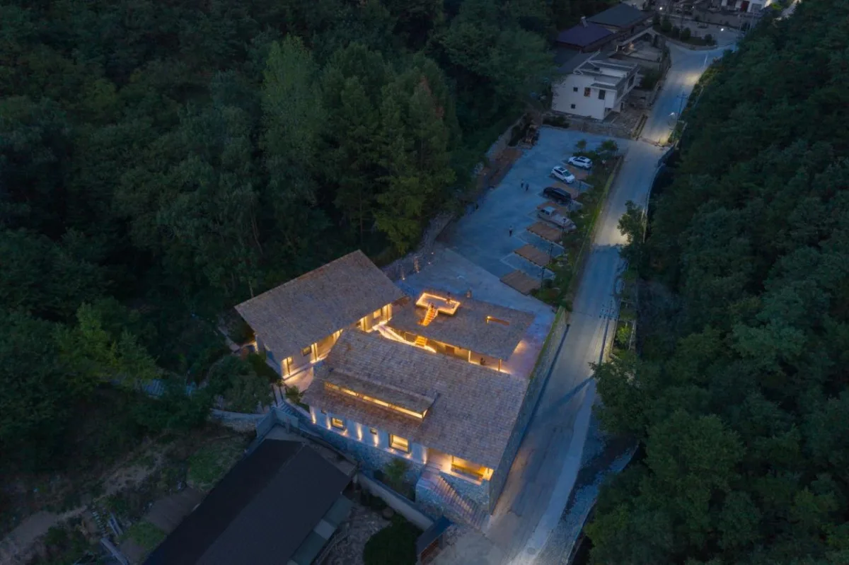 BIM建筑|留坝瓦窑沟多功能服务中心 / 尌林建筑设计事务所
