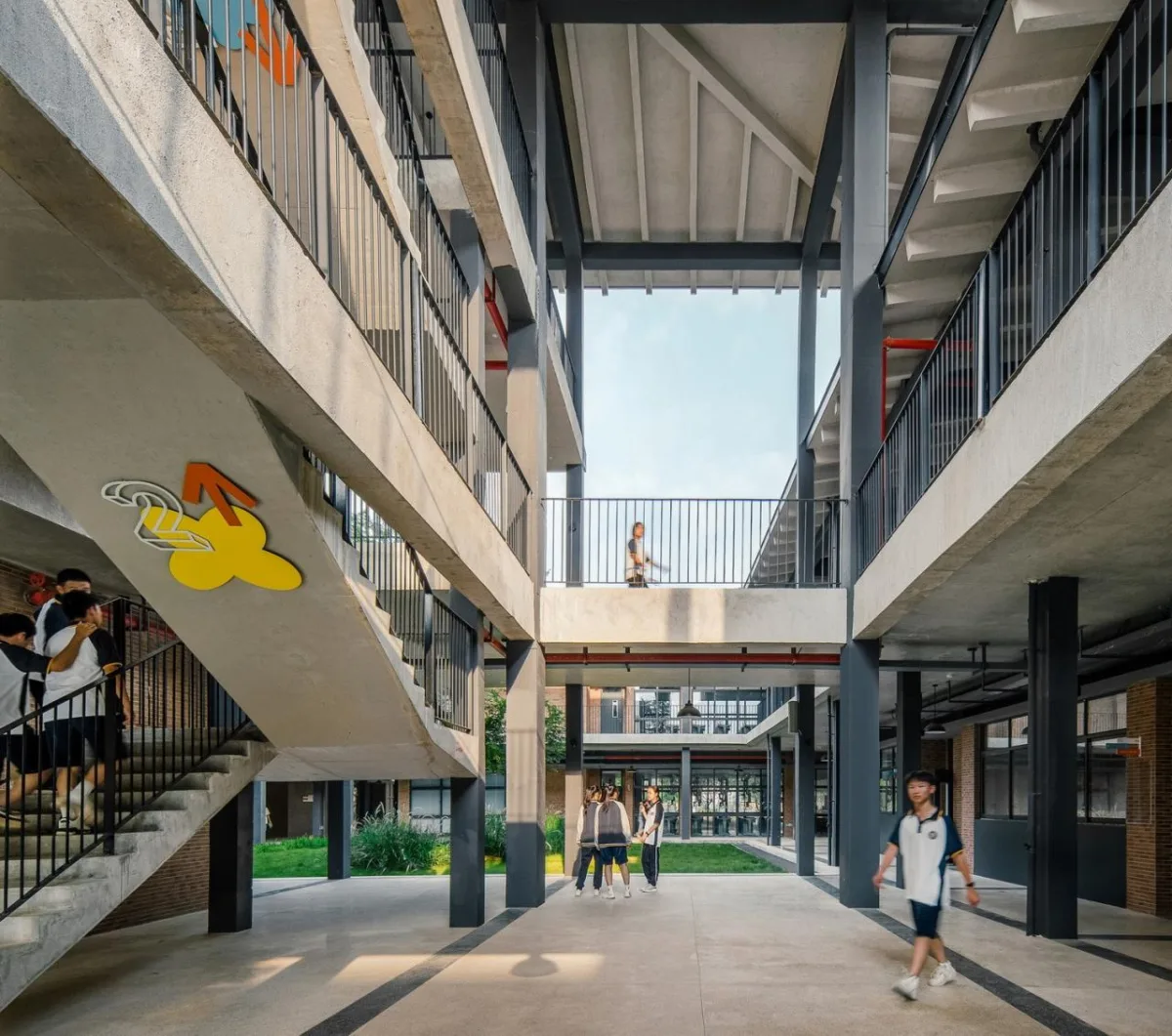 BIM建筑|乐知学校 / 大料建筑