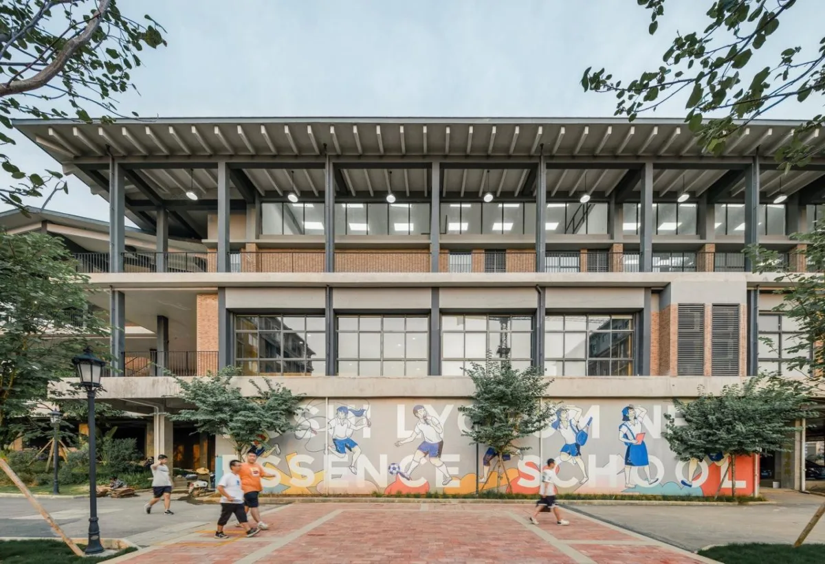 BIM建筑|乐知学校 / 大料建筑