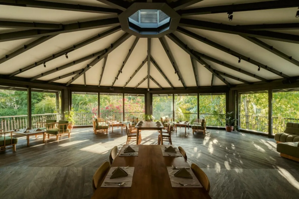 BIM建筑|八角餐厅和工作区 / Stilt Studios