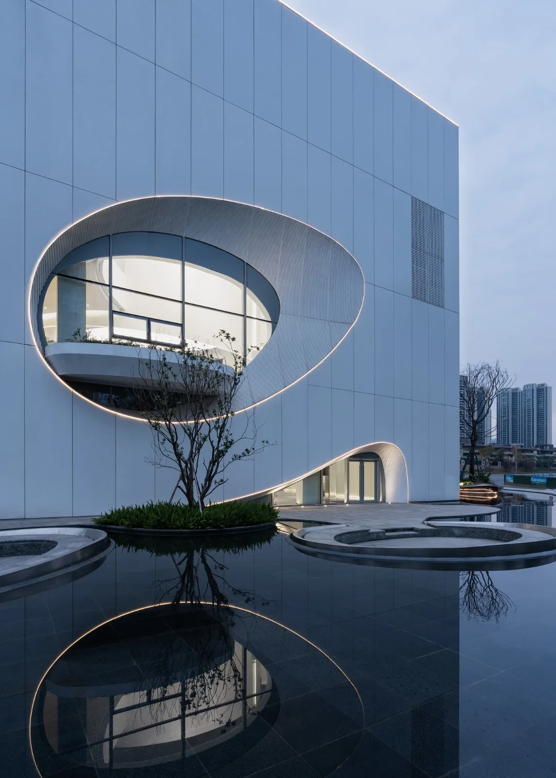 BIM建筑|成都天投国际社区当代艺术中心 / 上海境澜建筑设计有限公司