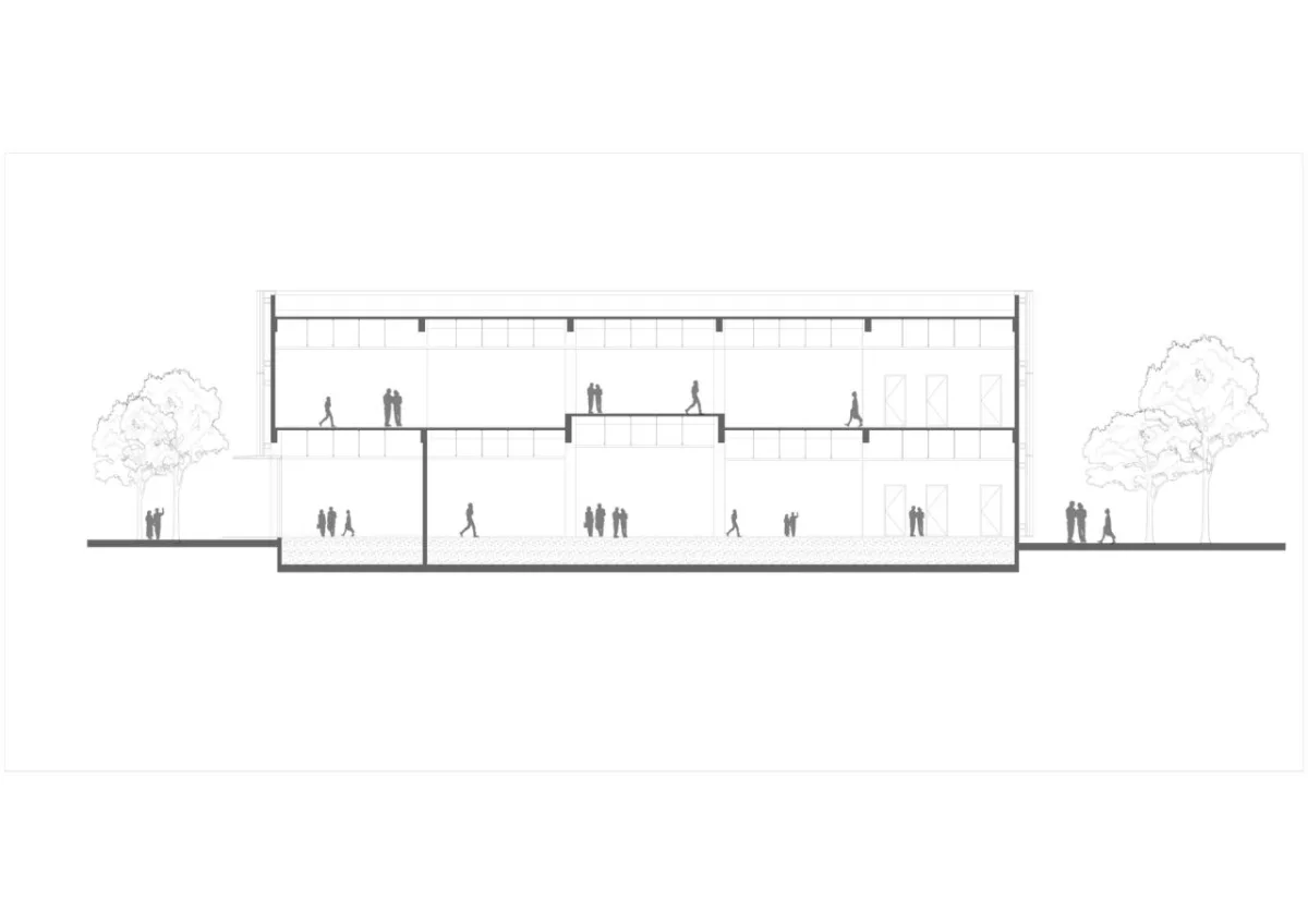 BIM建筑|桐乡市红色文化教育中心 / 清上造社
