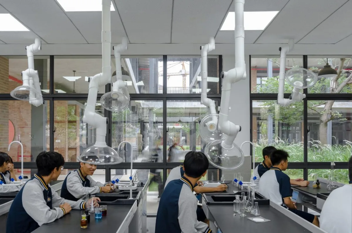 BIM建筑|乐知学校 / 大料建筑