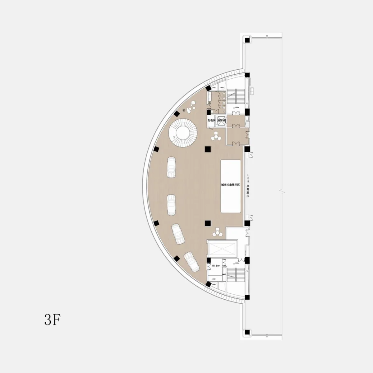 BIM建筑|启迪未来 江城地标：武汉比亚迪品牌体验中心 / 成执设计