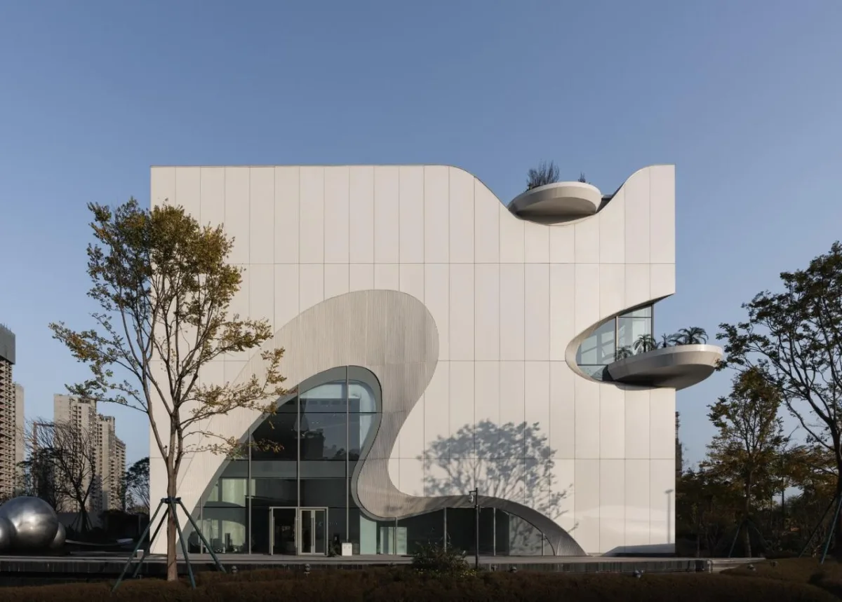 BIM建筑|成都天投国际社区当代艺术中心 / 上海境澜建筑设计有限公司