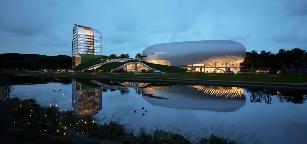 BIM建筑|广东梅州丰顺文体中心 / 深圳迈思建筑设计有限公司