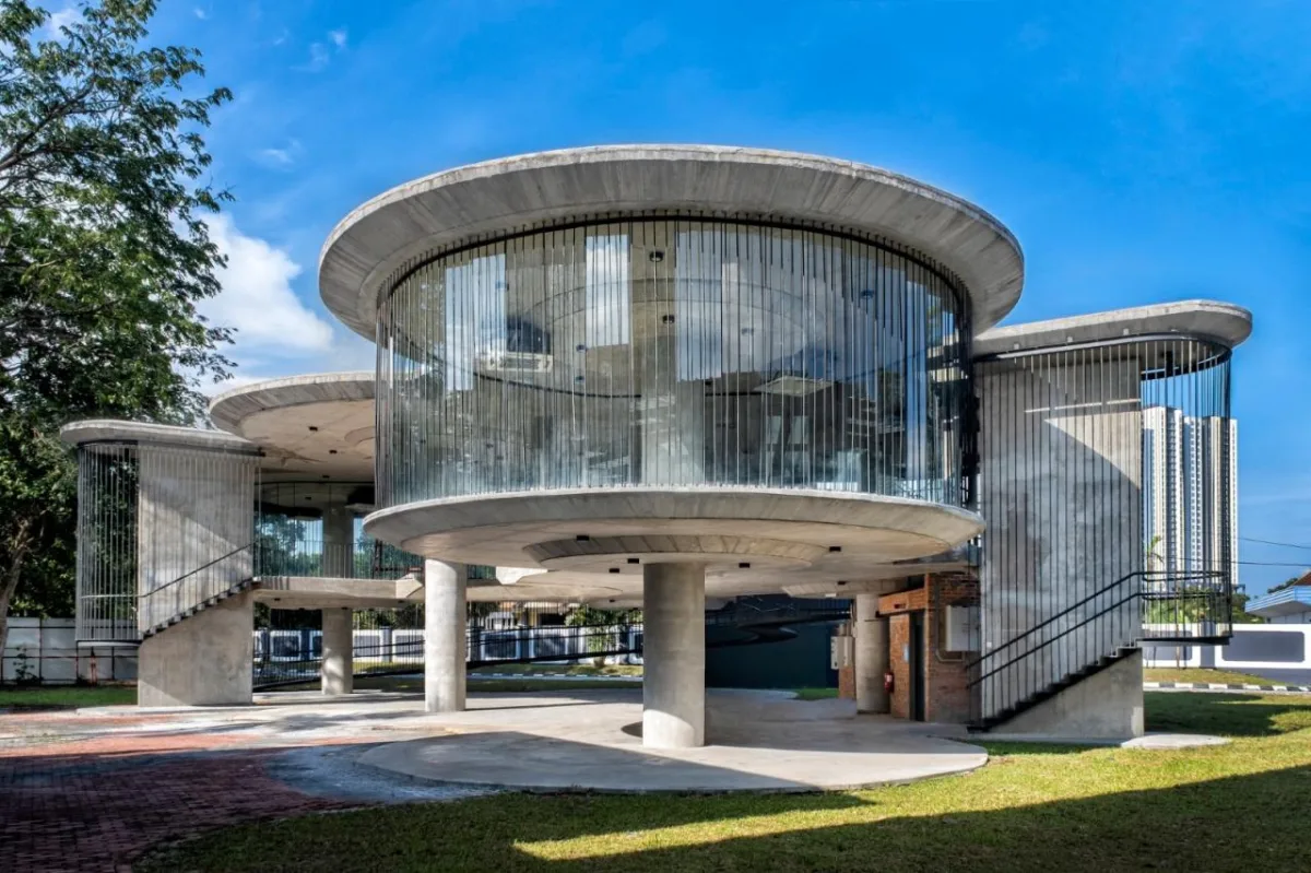 BIM建筑|T 型悬挂，PJKita 社区中心 / DTLM Design Group