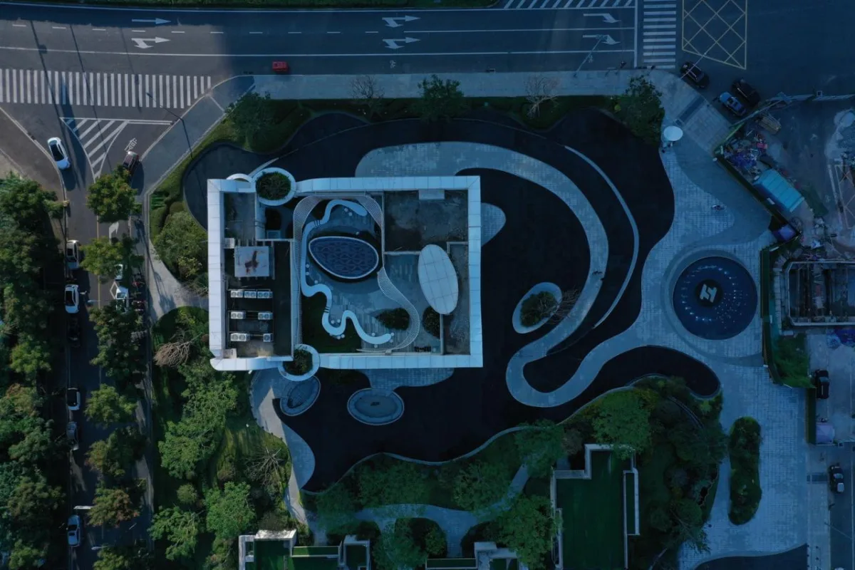 BIM建筑|成都天投国际社区当代艺术中心 / 上海境澜建筑设计有限公司