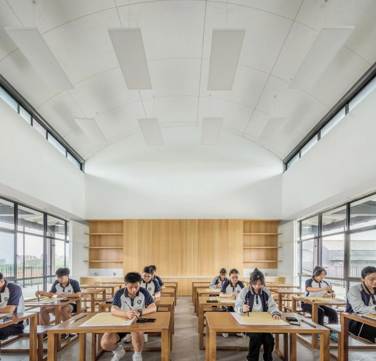 BIM建筑|乐知学校 / 大料建筑