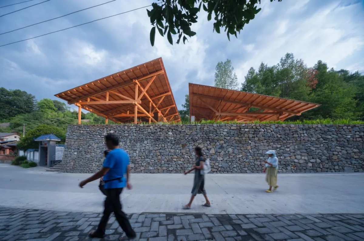 BIM建筑|留坝瓦窑沟多功能服务中心 / 尌林建筑设计事务所